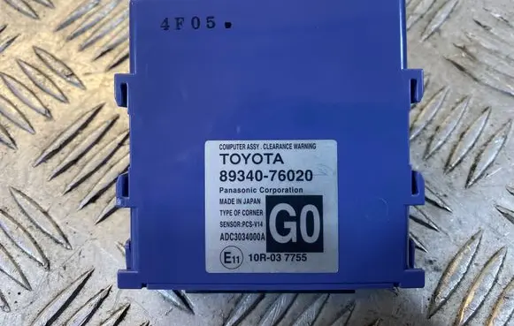 Lexus CT 200H Parking PDC control unit/module 8934076020 10R037755 ADC3034000A