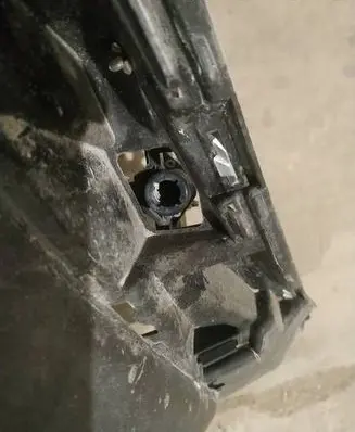 Peugeot Expert Headlight washer spray nozzle 
