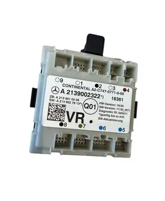 Mercedes-Benz E W213 Door control unit/module A2139002322 A2139010508 2139002322