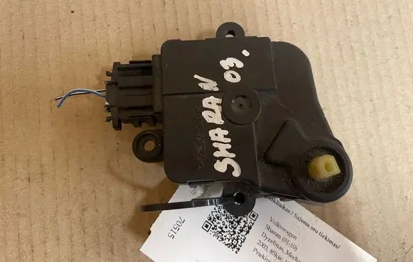 Volkswagen Sharan Air flap motor/actuator YM2H19E634BA 7M3907511A