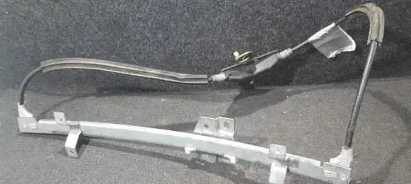 Sliding door window regulator with motor