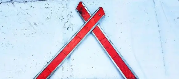 Emergency warning sign