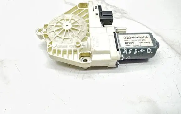 Audi A5 8T 8F Front door window regulator motor 4F0959801D 12112007B 1F0958082