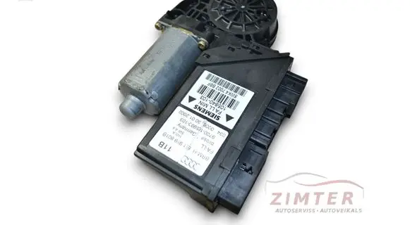 Audi A4 S4 B6 8E 8H Front door window regulator motor 0130821765 8E1959801B