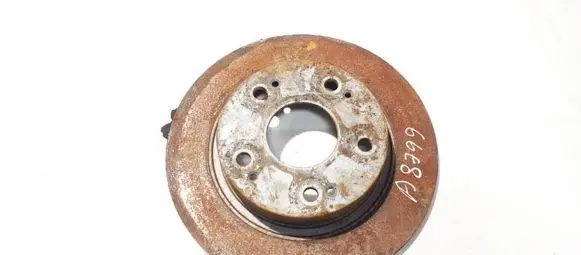 Honda Civic Rear brake disc neventiliuojamas