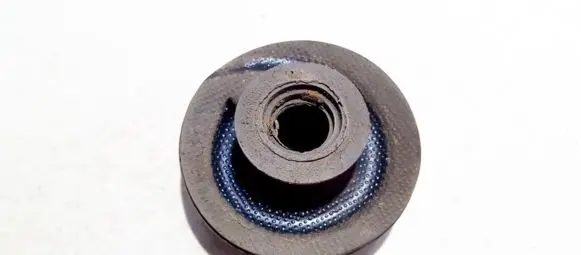 Nissan X-Trail T31 Front coil spring rubber mount 55034en101