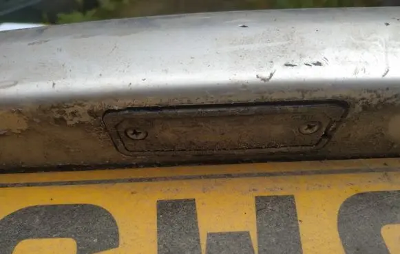 Volkswagen Golf V Number plate light