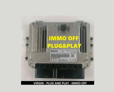 Fiat Ducato Engine control unit/module ECU 51849732 0281016051 42U79L01