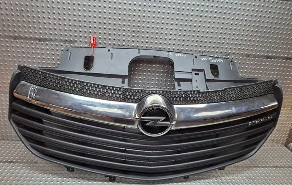 Opel Vivaro Front bumper upper radiator grill S25071269 93452300