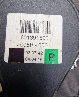 Porsche Cayenne (9PA) Front seatbelt 601391500 008R000 030742