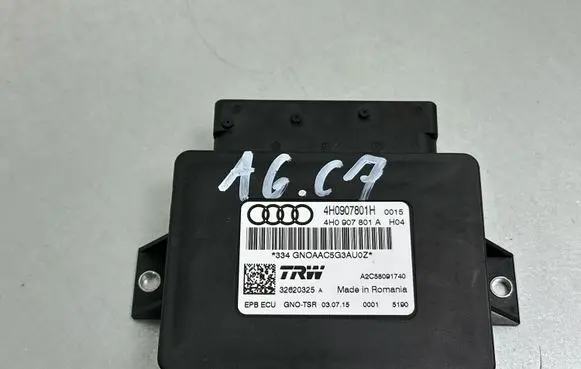 Audi A6 S6 C7 4G Hand brake control module 4H0907801H