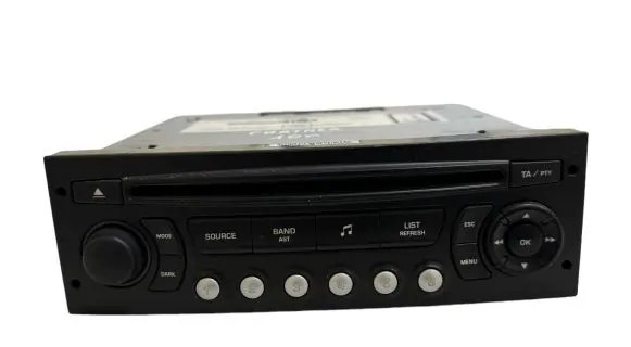 Peugeot Partner Radio/CD/DVD/GPS head unit 9666968177 6832D06V00
