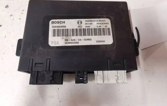 Citroen C6 Parking PDC control unit/module 9649604380 0263004089 6002JC0533