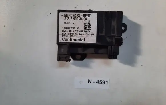 Mercedes-Benz C W204 Fuel injection pump control unit/module A2129003408