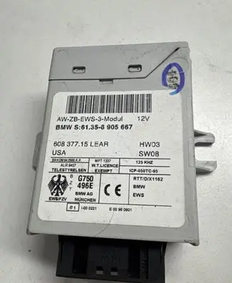 BMW 3 E46 Immobilizer control unit/module 6905667