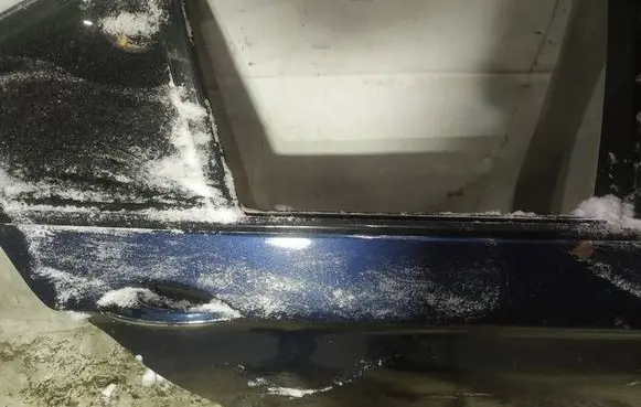 BMW 5 F10 F11 Rear door glass trim molding