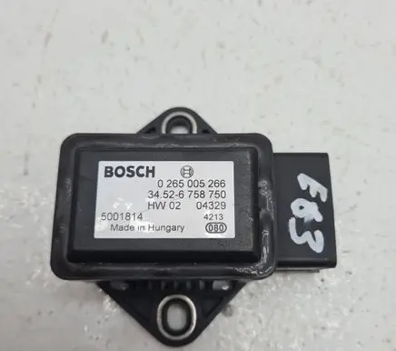 BMW 6 E63 E64 ESP acceleration yaw rate sensor 0265005266 5001814 34526758750