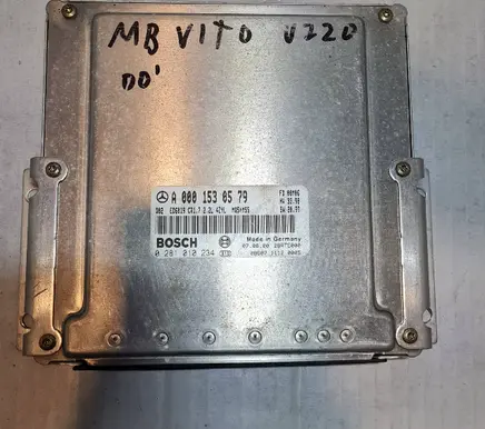 Mercedes-Benz Vito Viano W638 Engine ECU kit and lock set A0001530579 0281010234