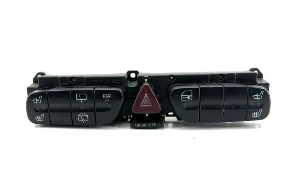 Mercedes-Benz C W203 Hazard light switch 2038218658
