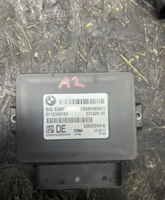BMW 5 F10 F11 Hand brake control module 6854856 23122010 32620264A
