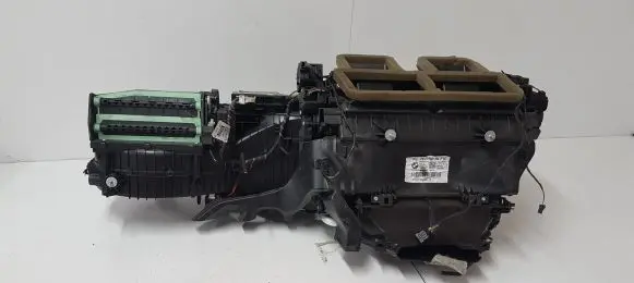 Interior heater climate box assembly