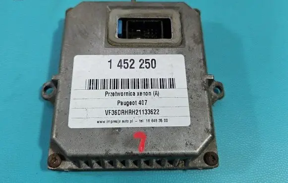 Peugeot 407 Headlight ballast module Xenon 1307329095 IMPRK1452250