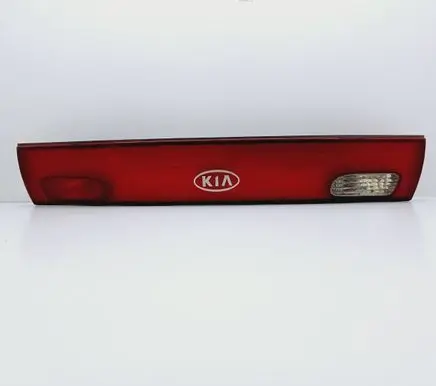 Trunk door license plate light bar