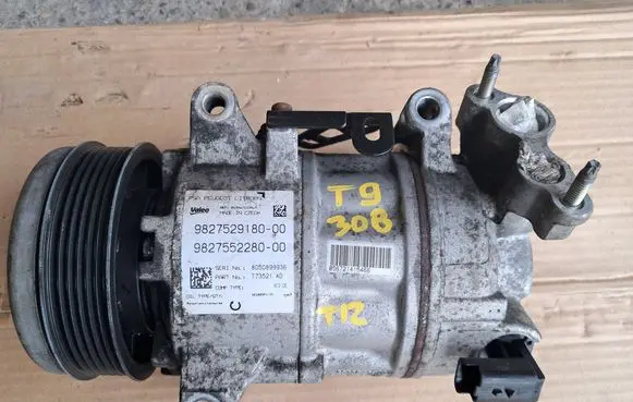Peugeot 308 Air conditioning (A/C) compressor (pump) 9827529180 9827552280