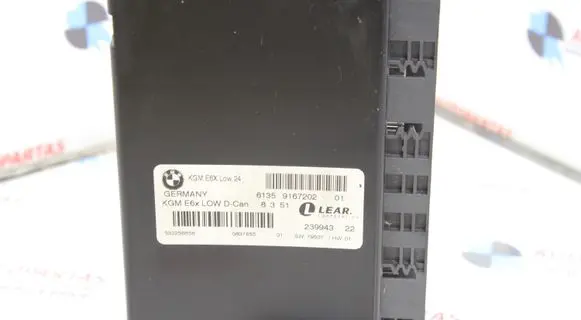 BMW 5 E60 E61 Comfort/convenience module 9167202