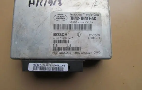 Land Rover Range Rover Sport L320 Transfer box differential control unit 7H427H417AC