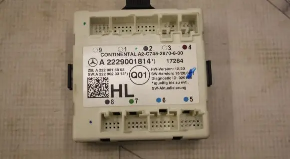 Mercedes-Benz C W205 Door control unit/module A2229001814