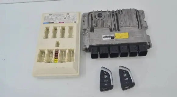 BMW 3 G20 G21 Engine ECU kit and lock set 61355B90834 61355B6CEC1 61355B5BCF6
