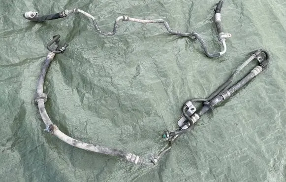 Porsche Panamera (970) Power steering hose/pipe/line 97034724307 97034723708