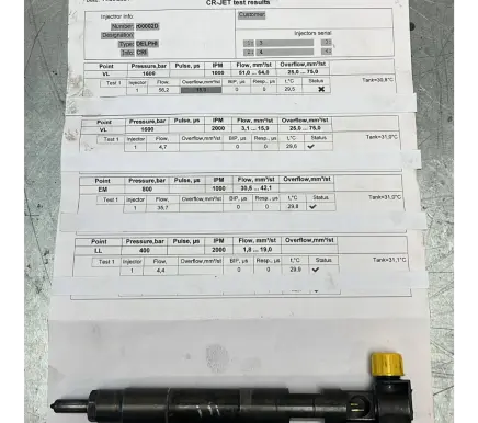 Mercedes-Benz Sprinter W906 Fuel injector a6510700587