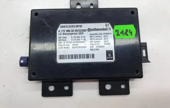 Mercedes-Benz E W213 Cruise control unit/module A1729002809 A1729021005