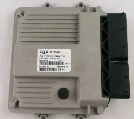 Fiat Grande Punto Engine control unit/module 51781564 7160001903 5K01818F