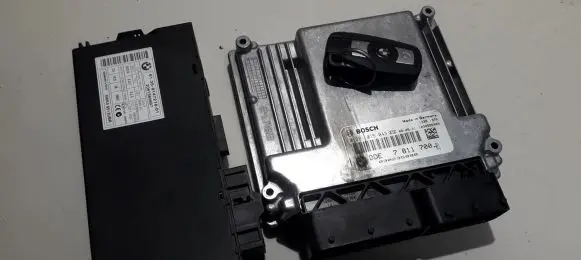BMW 3 E90 E91 Engine ECU kit and lock set 781170001 7811700-01