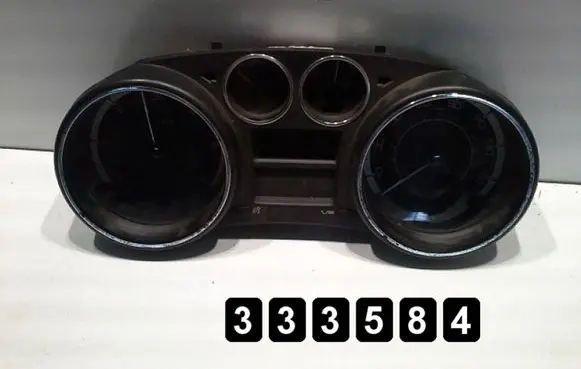 Peugeot 308 Speedometer (instrument cluster) 9665107880