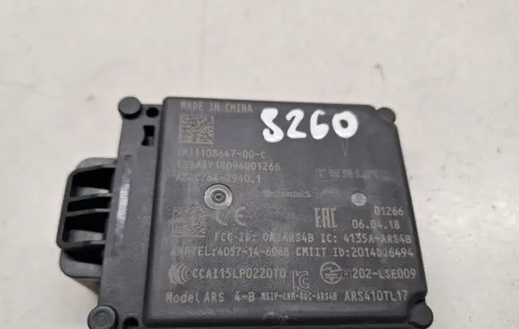 Tesla Model X Distronic sensor radar P110864700C 110864700C