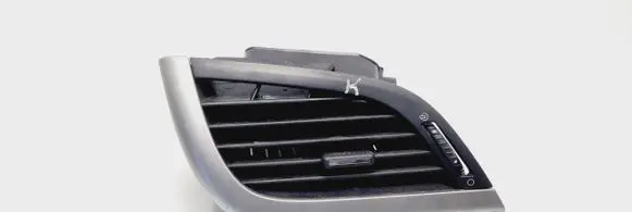 Peugeot 207 CC Dashboard side air vent grill/cover trim 9650088577 A1010046