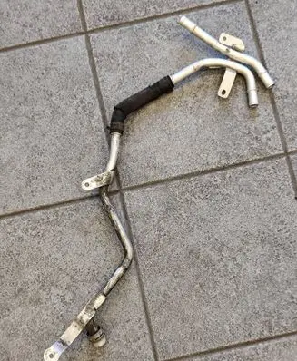 Audi Q7 4M Engine coolant pipe/hose 4M0121485 4M0121485BC