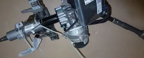 Steering wheel axle