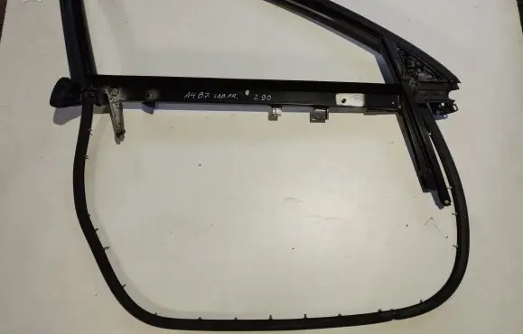 Audi A4 S4 B7 8E 8H Front door window/glass frame 8E0837630