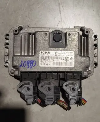 Peugeot 307 Engine control unit/module 9663394680 0261201610