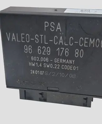 Citroen C6 Parking PDC control unit/module 9662917680