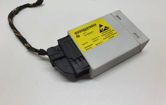 BMW 5 E60 E61 Central console control unit 9169521 80049005