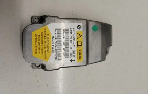 BMW 5 E60 E61 Airbag control unit/module 657791189310 220439134 31911893101D