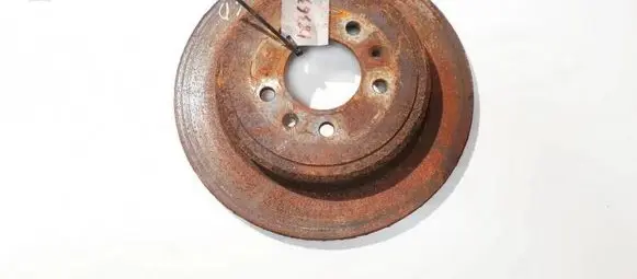 Peugeot 607 Rear brake disc neventiliuojamas