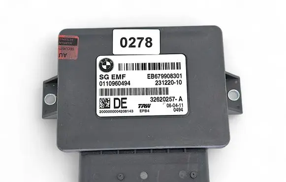 BMW 5 F10 F11 Hand brake control module 6799083 34436799083 EB679908301