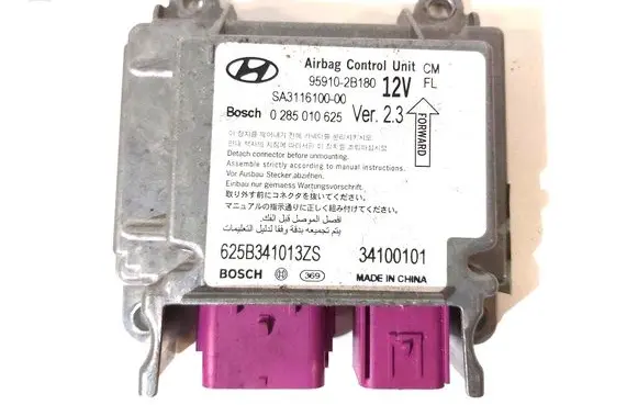 Hyundai Santa Fe Airbag control unit/module 959102B180 625B341013ZS 34100101